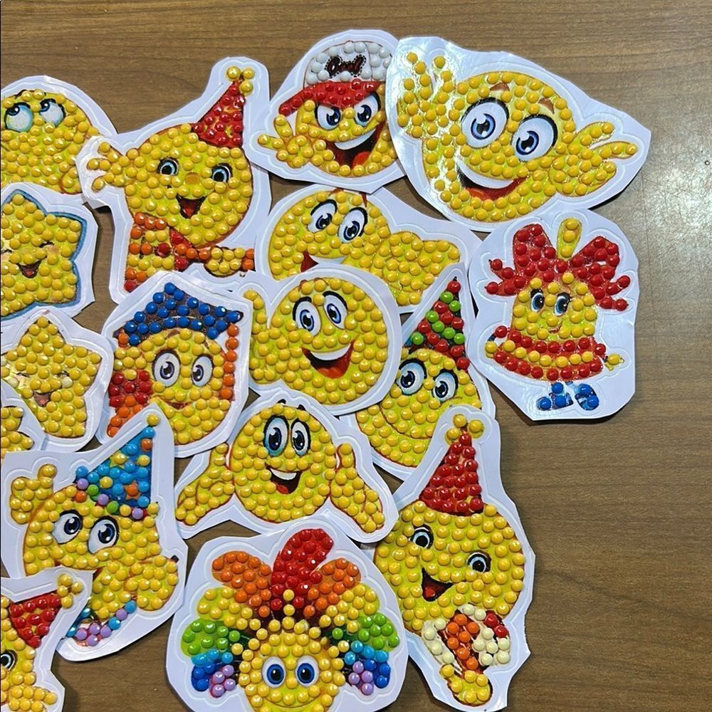 Colorful Emoji Stickers Set - Picture 3 of 3